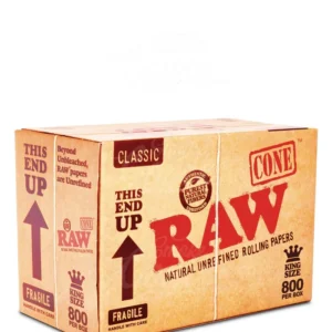 RAW Classic King Size Cones 800 count